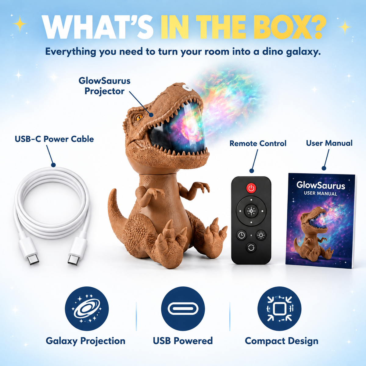 The GlowSaurus